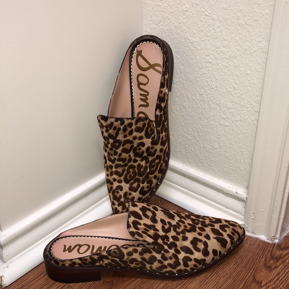Sam Edelman Dyed Real Fur Flats